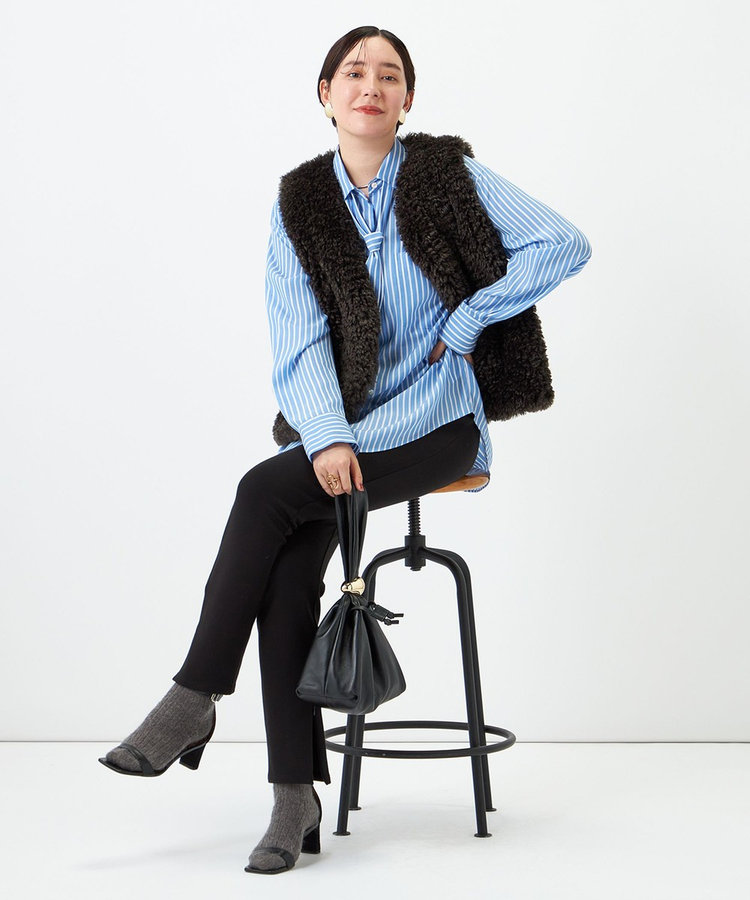 ウォッシャブルStretch Zipレギンスパンツ