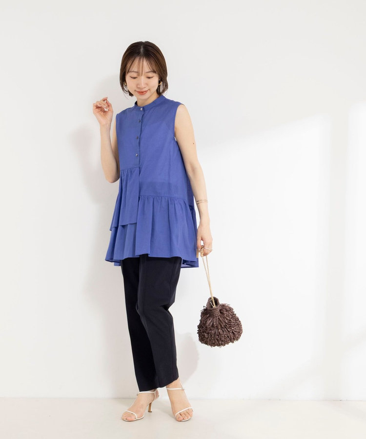 《撥水/セットアップ対応》ウォッシャブルアクティブストレッチスリムパンツ