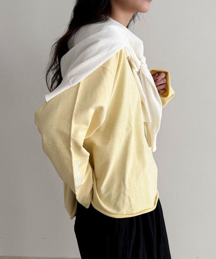 ［WEB限定 SPECIAL SALE！］ヴィンテージ加工裏毛オフショルプルオーバー