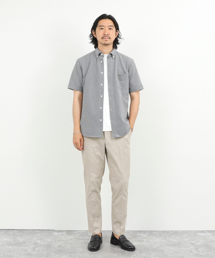 クジラBD S/S サッカー/オックス 半袖シャツ 26SS