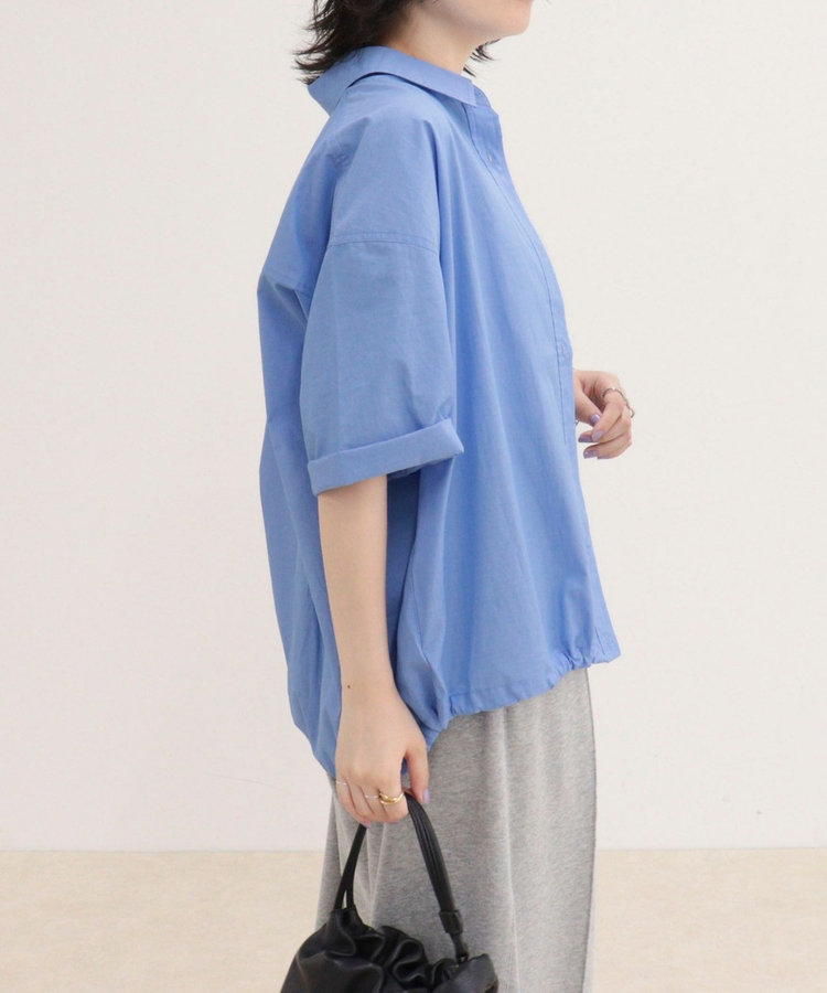 ［WEB限定 SPECIAL SALE！］【人気につき半袖Ver.で再登場】汗染み軽減加工COTTON半袖シャツブルゾン