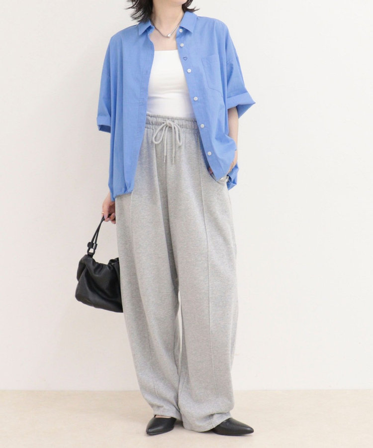 ［WEB限定 SPECIAL SALE！］【人気につき半袖Ver.で再登場】汗染み軽減加工COTTON半袖シャツブルゾン