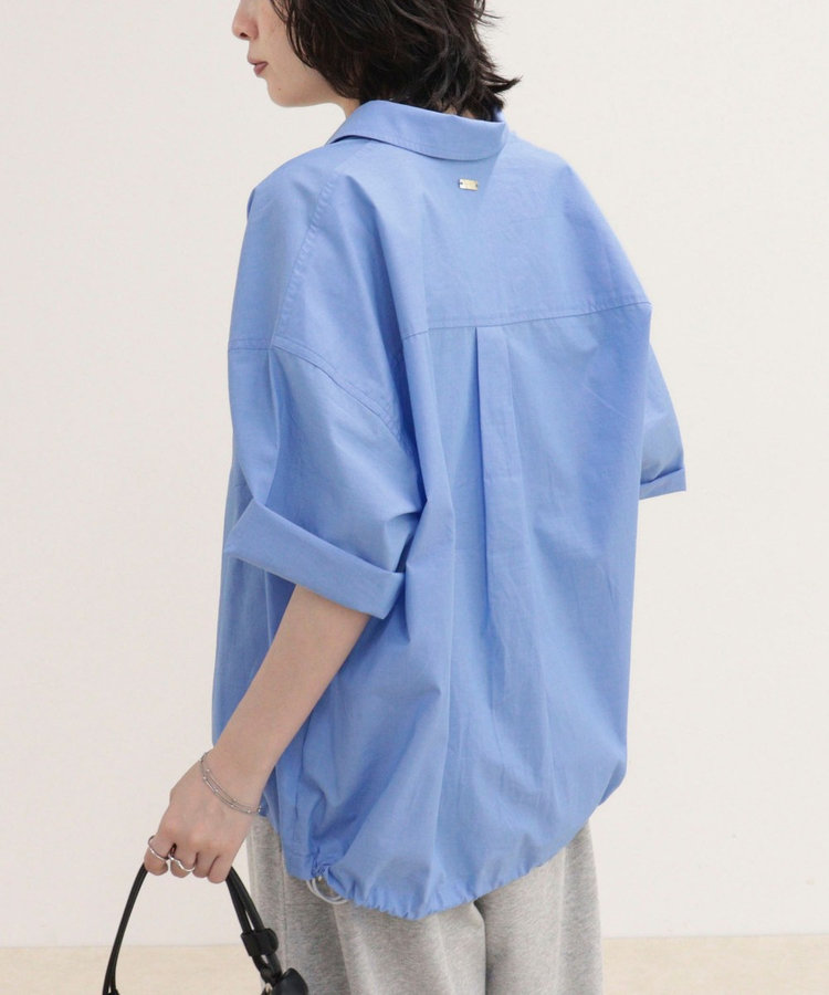 ［WEB限定 SPECIAL SALE！］【人気につき半袖Ver.で再登場】汗染み軽減加工COTTON半袖シャツブルゾン