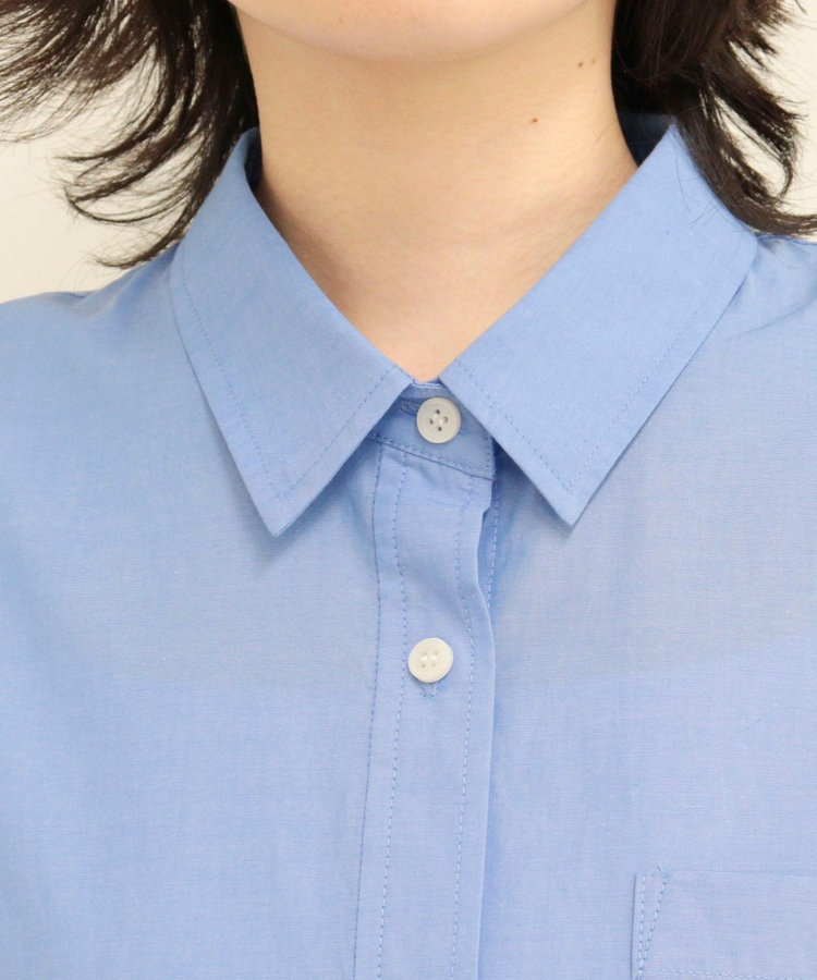 ［WEB限定 SPECIAL SALE！］【人気につき半袖Ver.で再登場】汗染み軽減加工COTTON半袖シャツブルゾン