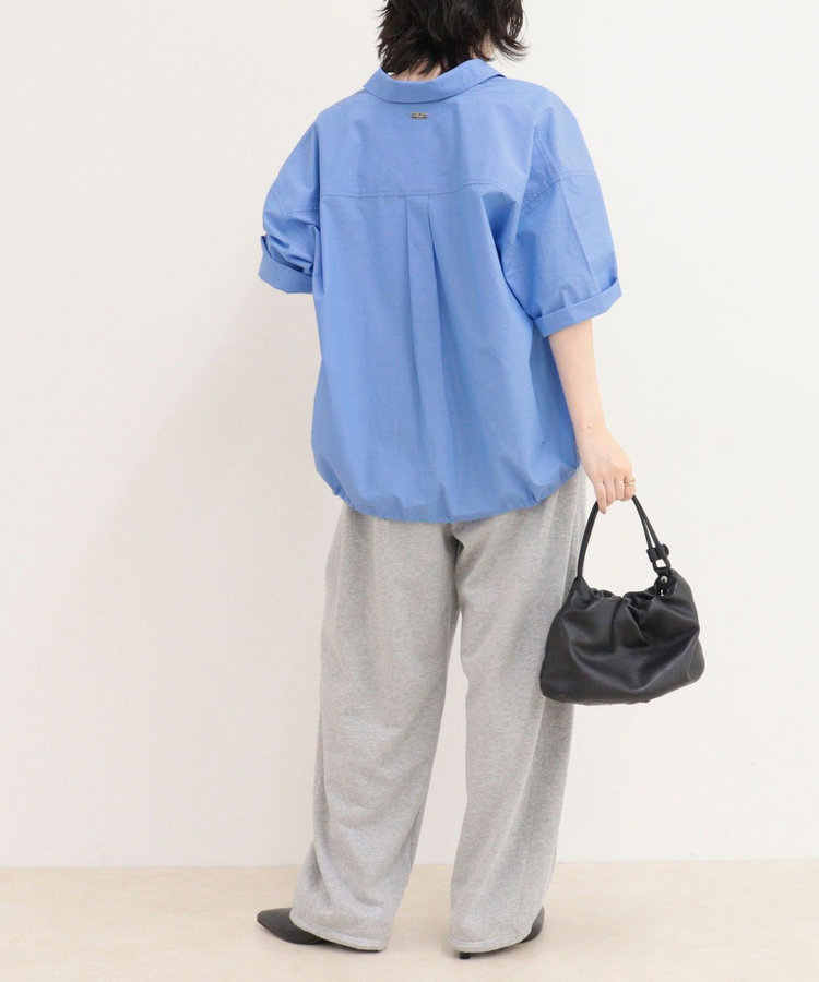 ［WEB限定 SPECIAL SALE！］【人気につき半袖Ver.で再登場】汗染み軽減加工COTTON半袖シャツブルゾン