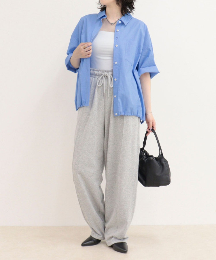 ［WEB限定 SPECIAL SALE！］【人気につき半袖Ver.で再登場】汗染み軽減加工COTTON半袖シャツブルゾン