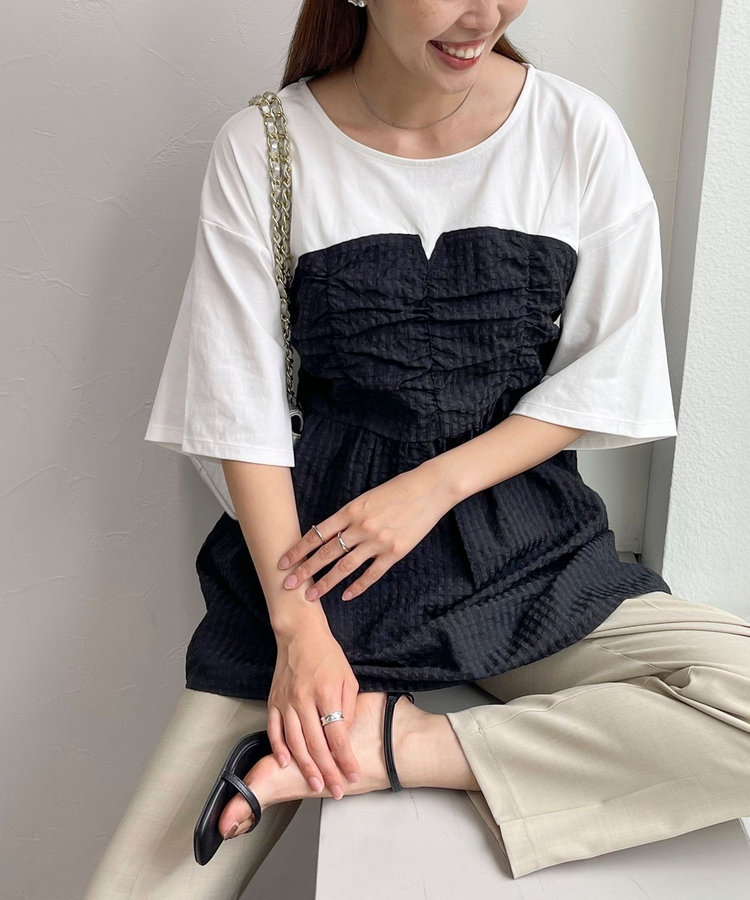 ビスチェドッキングTシャツ
