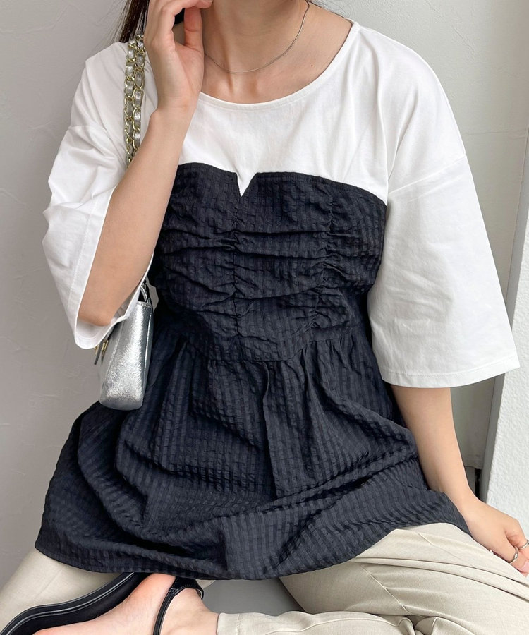ビスチェドッキングTシャツ