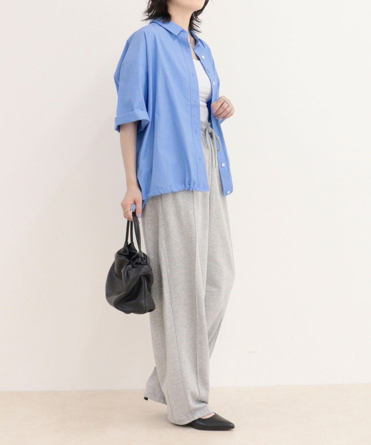 ［WEB限定 SPECIAL SALE！］【人気につき半袖Ver.で再登場】汗染み軽減加工COTTON半袖シャツブルゾン