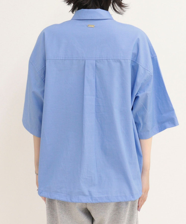 ［WEB限定 SPECIAL SALE！］【人気につき半袖Ver.で再登場】汗染み軽減加工COTTON半袖シャツブルゾン