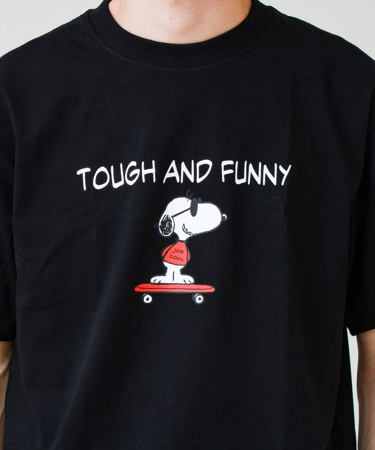 PEANUTS×BEEFY-T クルーネックTシャツ
