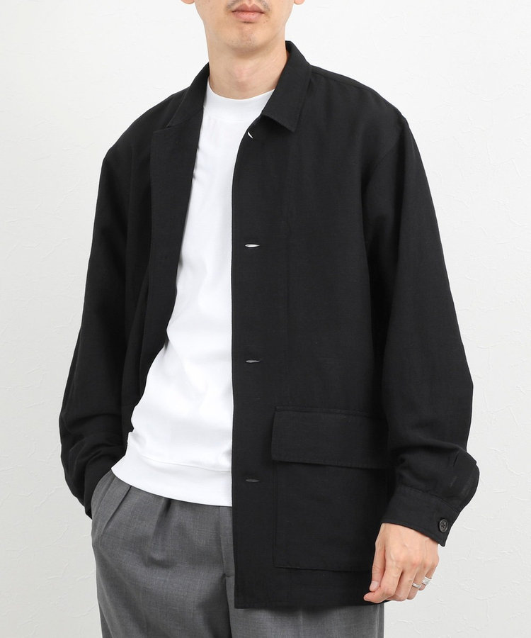 WEB限定 SPECIAL SALE！］Li/R リネンレーヨン シャツブルゾン 26SS（6