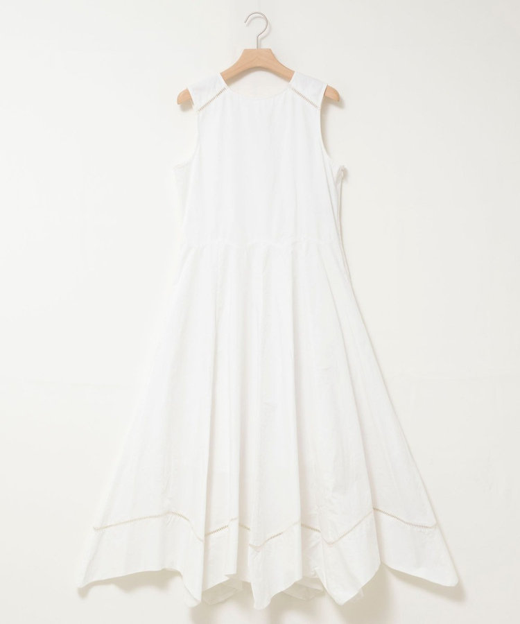 【MARILYN MOON/マリリーンムーン】ledder lace handkerchief skirt dress
