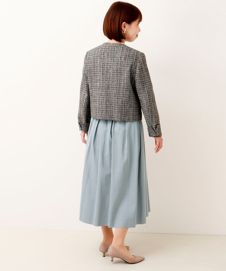 オケージョン対応》コッパーラメツィードジャケット（5-0818-1-05-002