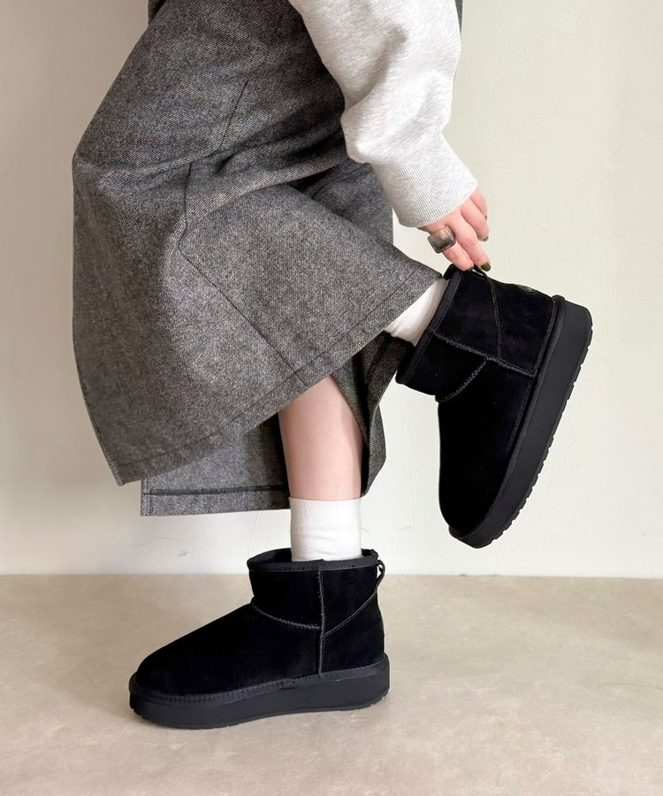 EMU Australia】マイクロウールプラットフォームムートンブーツ（5