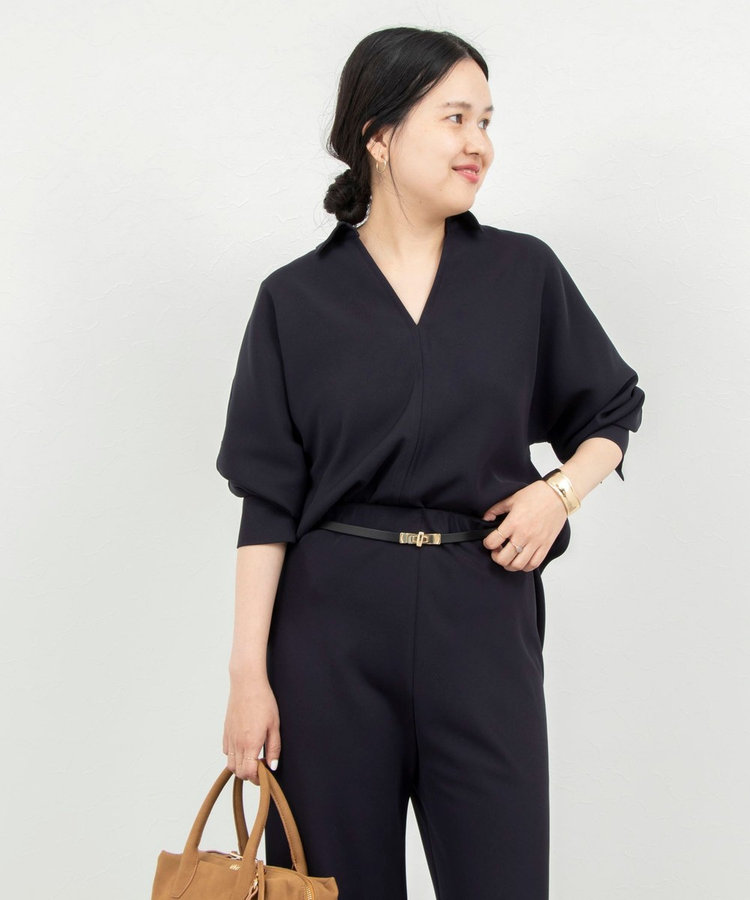【一部WEB限定カラーアイテム】《セットアップ対応》ウォッシャブルツイルスキッパーシャツ