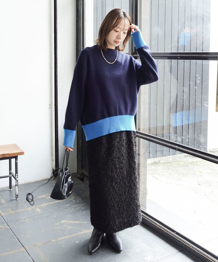 【WEB＆店舗限定カラーあり】MUSICクルーネックプルオーバー