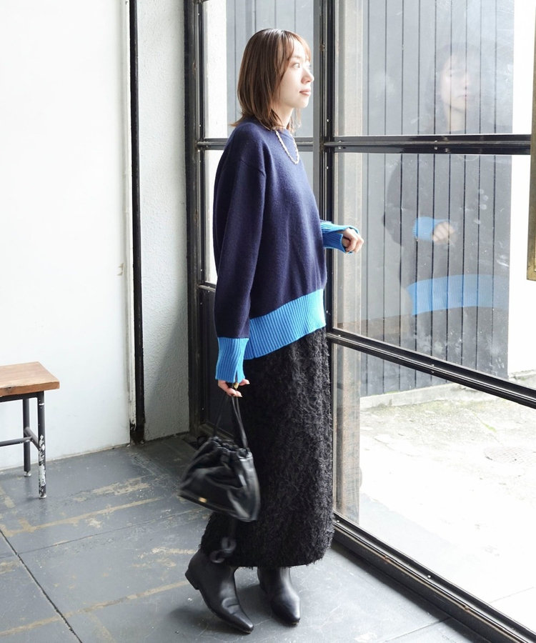 【WEB＆店舗限定カラーあり】MUSICクルーネックプルオーバー