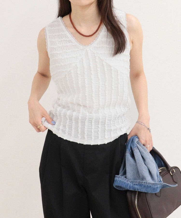［WEB限定 SPECIAL SALE！］カットレースタンク