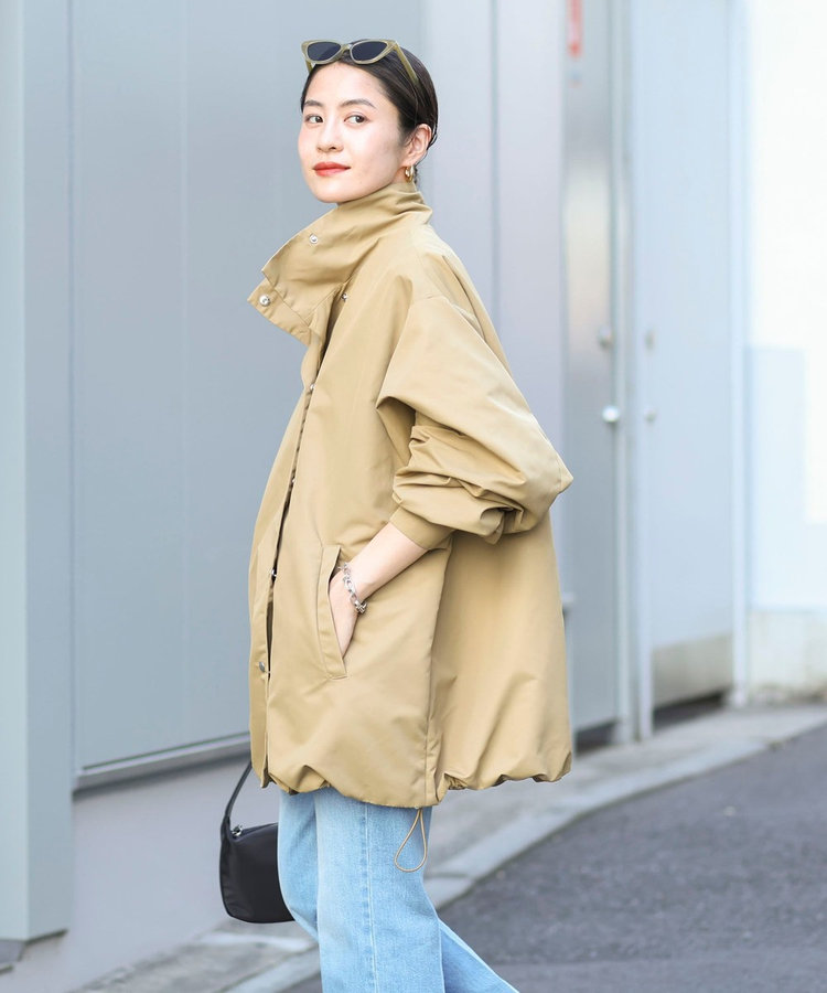 【新色追加/一部WEB限定カラー】【MAQWEL/マクウェル】スタンドネックコーチジャケット