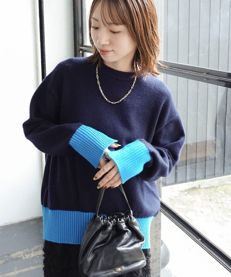 【WEB＆店舗限定カラーあり】MUSICクルーネックプルオーバー
