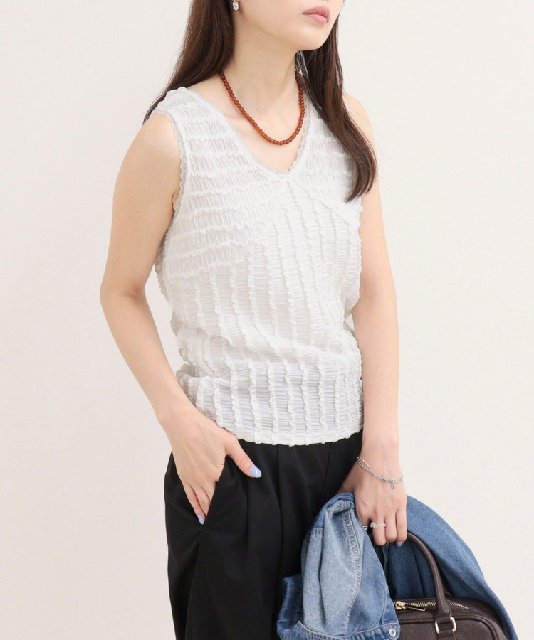 ［WEB限定 SPECIAL SALE！］カットレースタンク