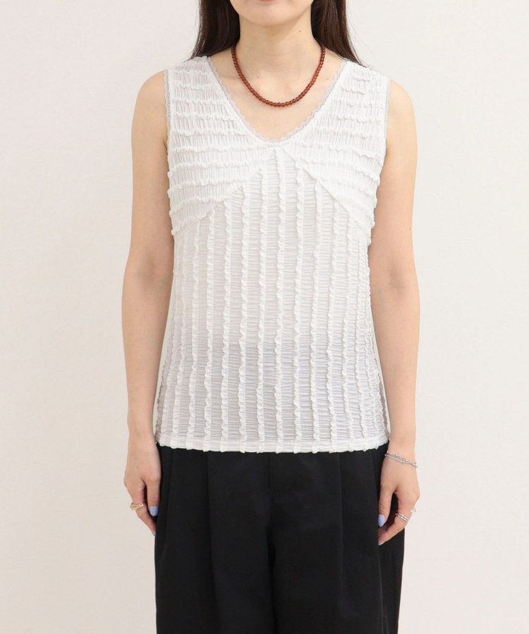 ［WEB限定 SPECIAL SALE！］カットレースタンク