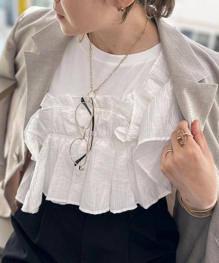 【grâce grace/グラスグラス】【PR林☆別注アイテム】グラス＆ネックレスチェーン