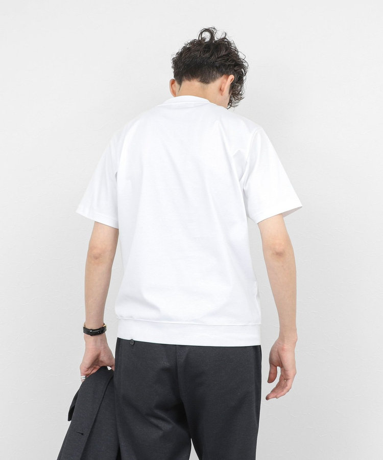 ［WEB限定 SPECIAL SALE！］《ビジカジ対応》シルケットスムース クルーネックドレスTシャツ 26SS