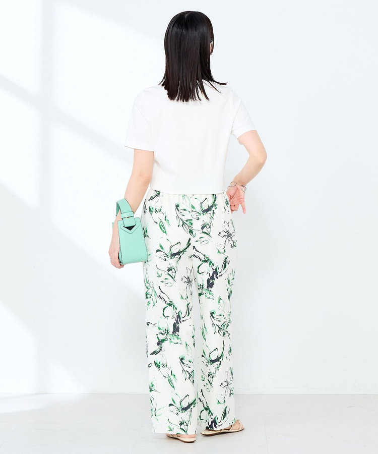 《手洗い可能》W&Wショート丈Tシャツ