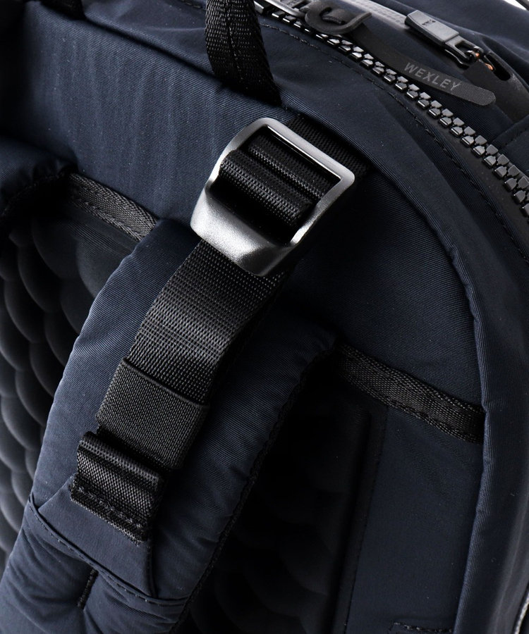 【WEXLEY/ウェクスレイ】HRD600 HAROLD CRINKLE NYLON BLACK
