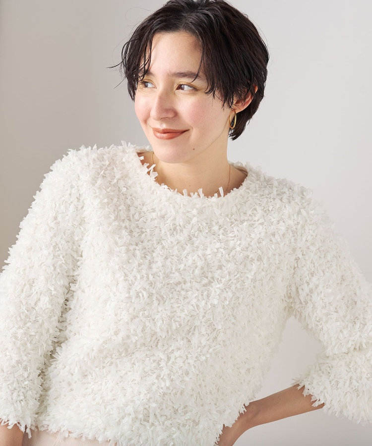 サカイ　サイドツイード　タートルネック　プルオーバー　ニット サカイ サイドツイード タートルネック プルオーバー ニット