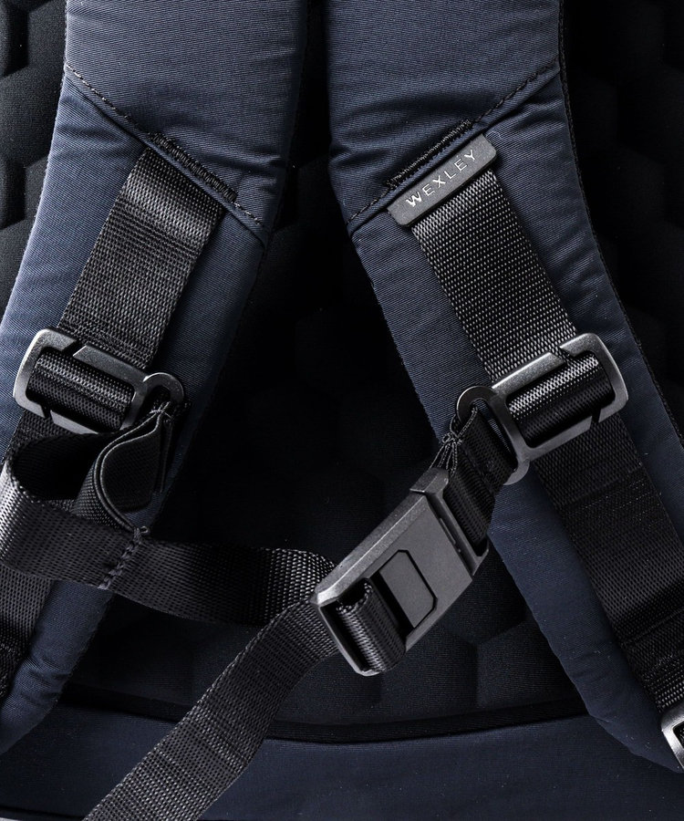 【WEXLEY/ウェクスレイ】HRD600 HAROLD CRINKLE NYLON BLACK
