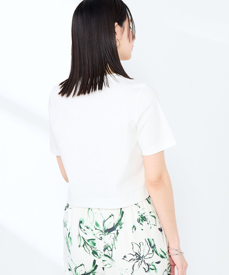 《手洗い可能》W&Wショート丈Tシャツ