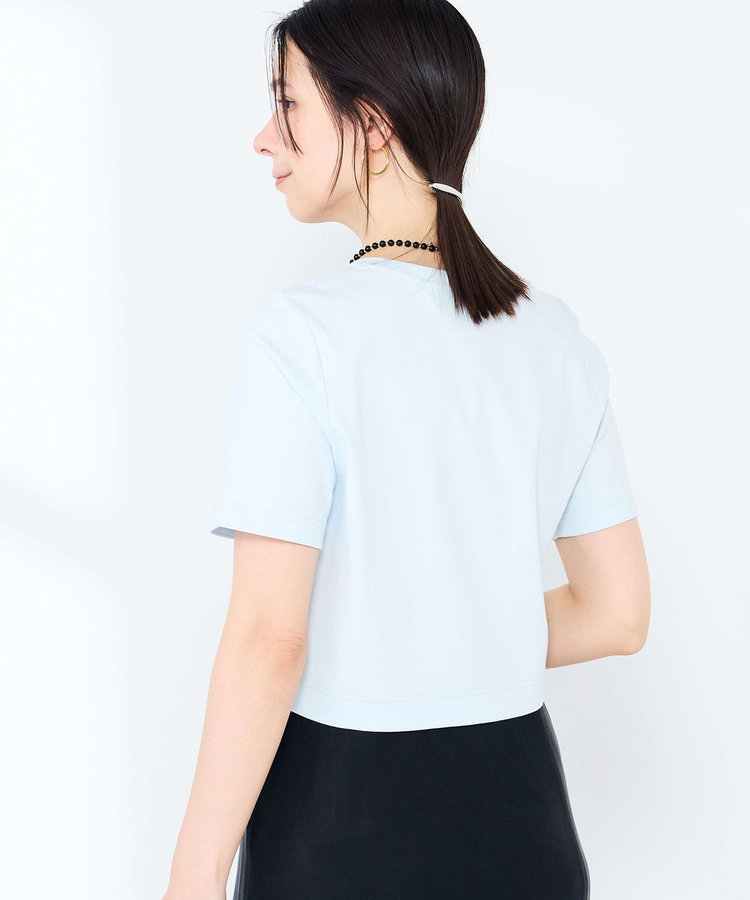 《手洗い可能》W&Wショート丈Tシャツ