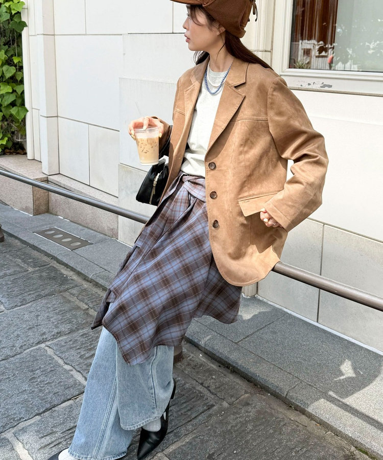 腰巻きイレヘムスカート