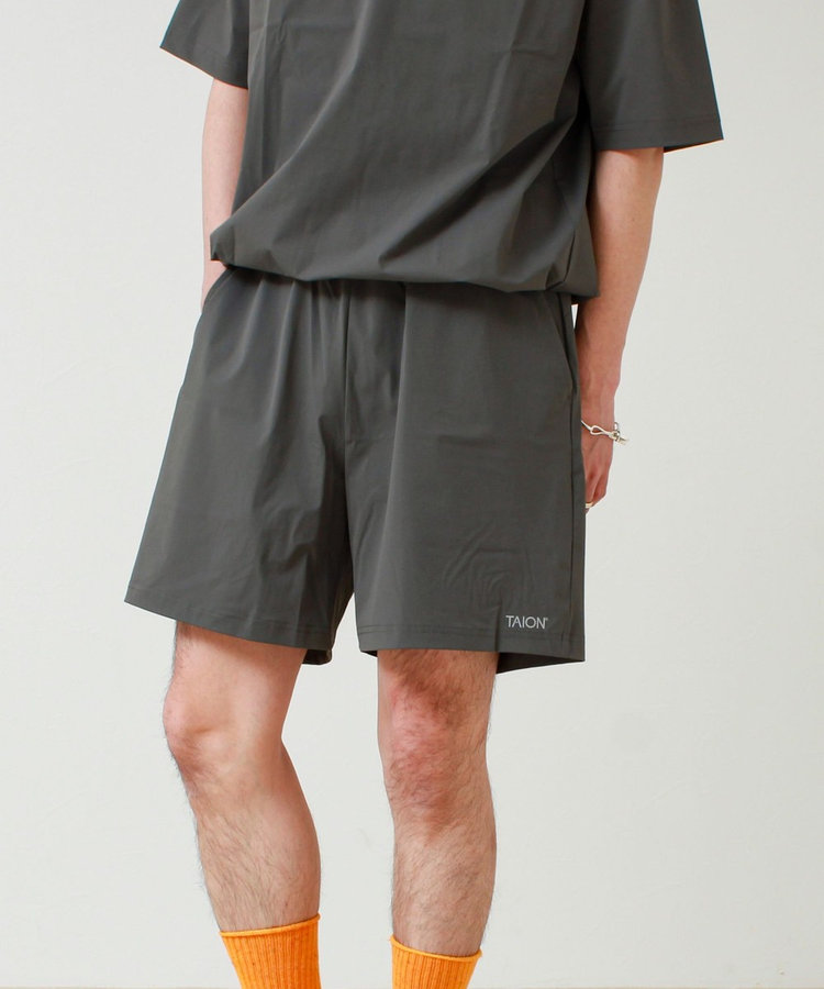 【GLOSTER×TAION】機能素材 ワンマイルセットアップ（Tシャツ＋ショーツ）
