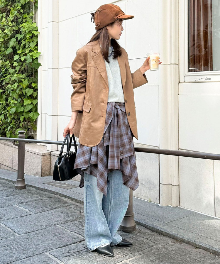 腰巻きイレヘムスカート