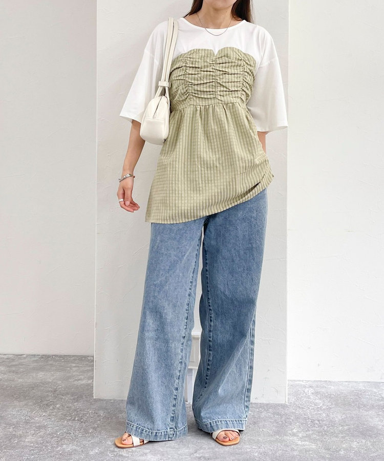 ビスチェドッキングTシャツ