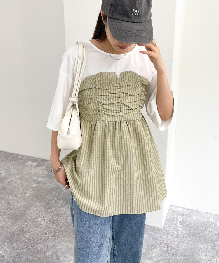 ビスチェドッキングTシャツ