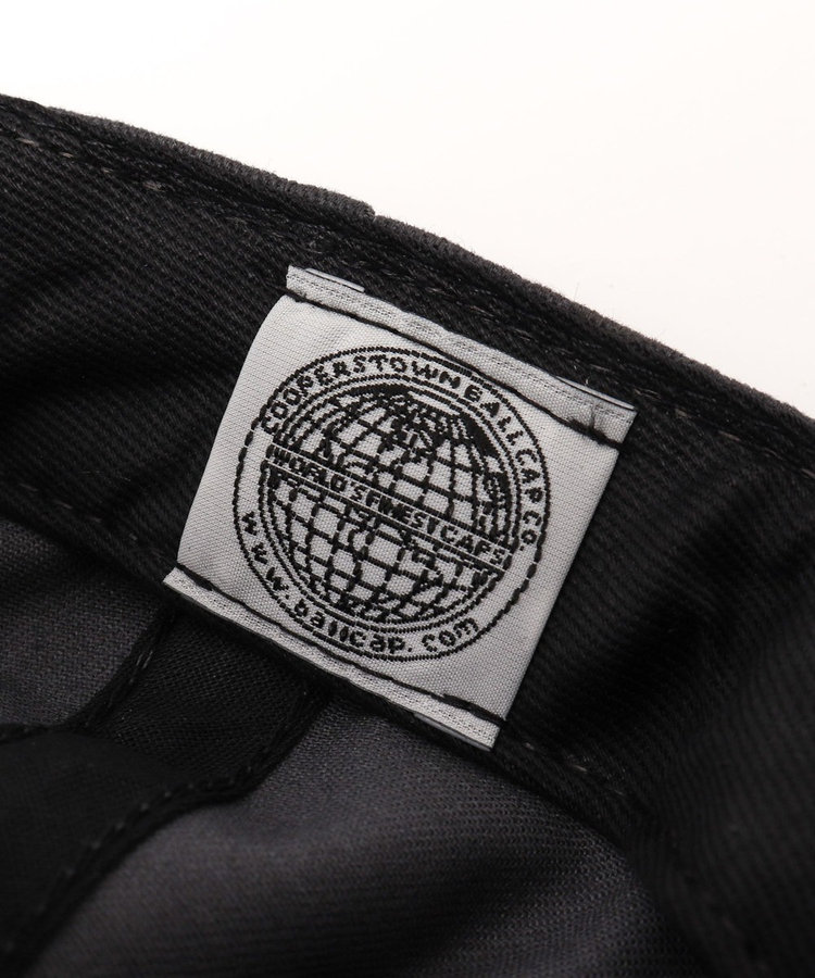 【COOPERSTOWN BALL CAP/クーパーズタウン ボールキャップ】NY BLACK YANKEES DAD CAP