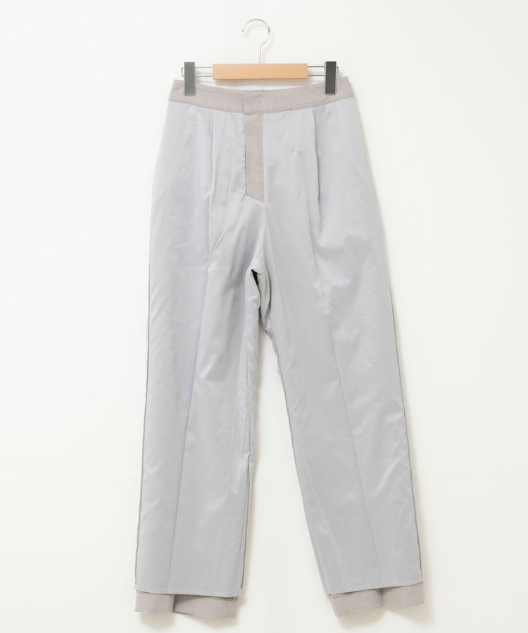 《セットアップ対応/接触冷感》【BECシリーズ】ウォッシャブルハイスペックトロセミワイドパンツ