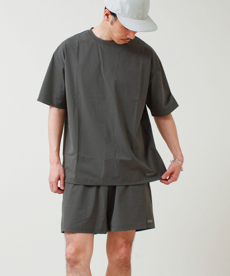 【GLOSTER×TAION】機能素材 ワンマイルセットアップ（Tシャツ＋ショーツ）
