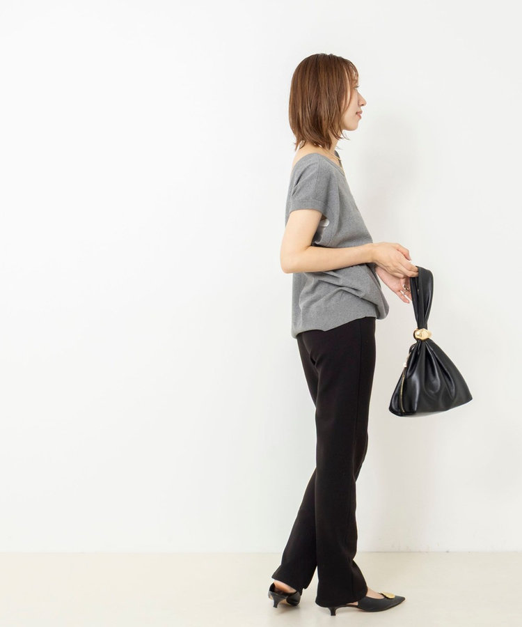 《手洗い可能》コットンストレッチ2WAYニットベスト
