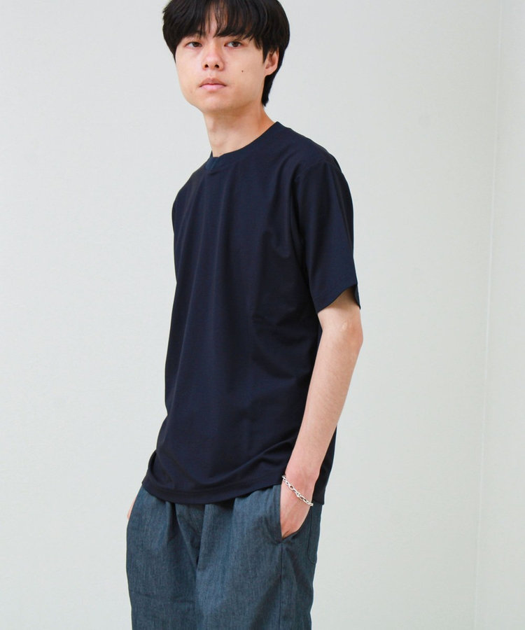 【接触冷感で快適】アイスカノコ クルーネックTEE