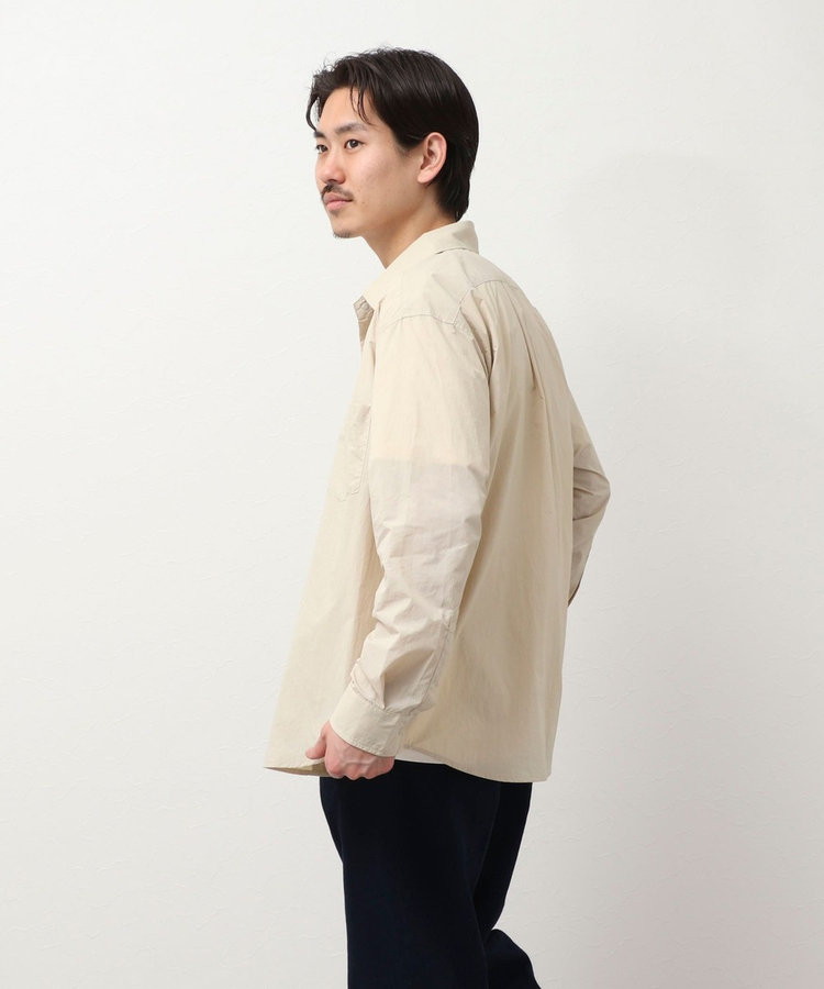 ナイロンリップ レギュラーカラーシャツ