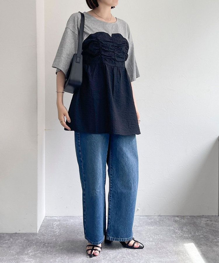 ビスチェドッキングTシャツ
