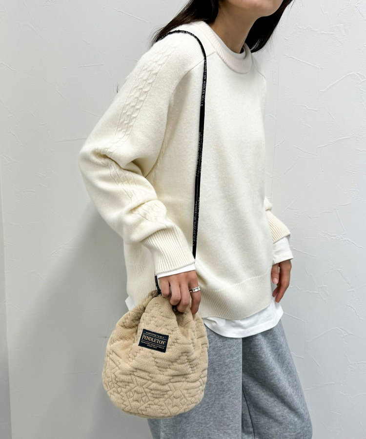 PENDLETON/ペンドルトン】フリースキルトキンチャクショルダーバック