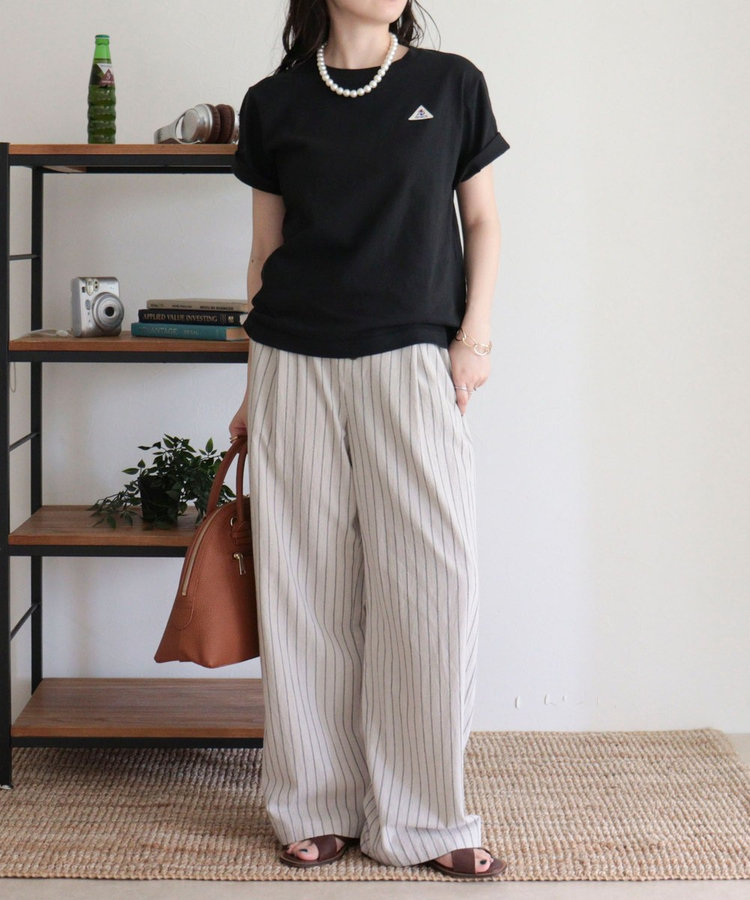 【GEVACO/ゲバコ】リネンバスクTシャツ