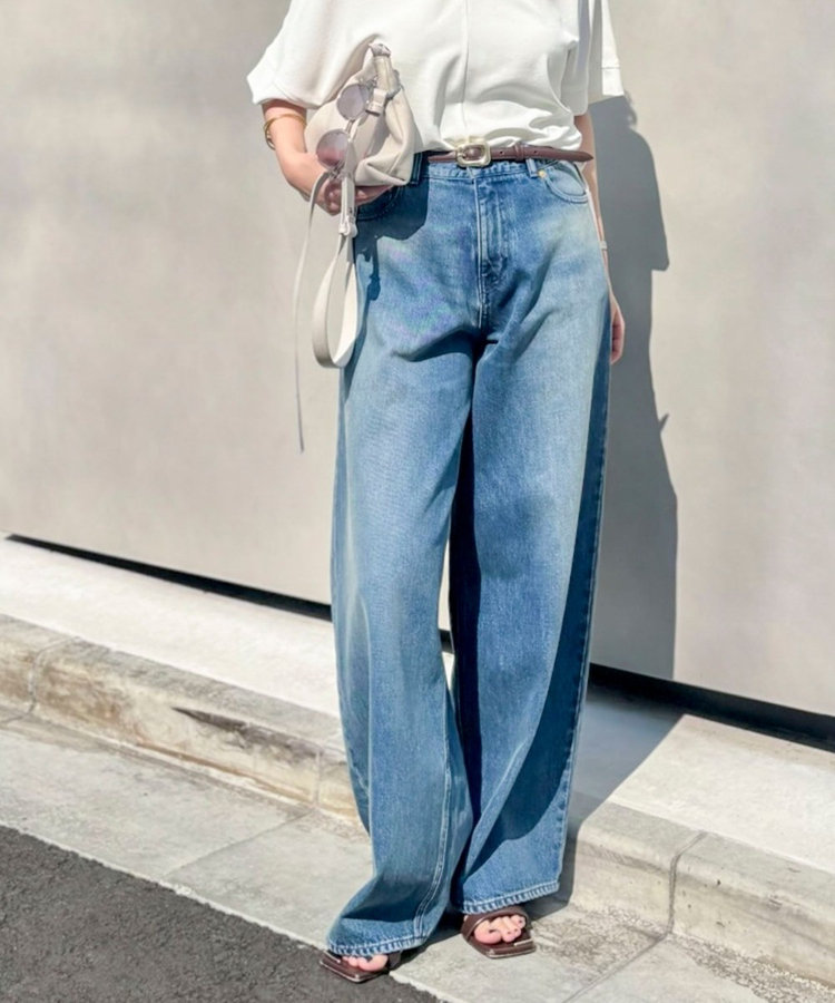 《4サイズ展開》【RM denim】ルーズワイドデニム